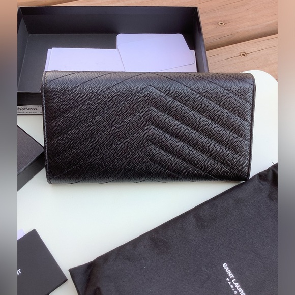Authentic YSL Envelope wallet ❤️💛🖤 - Picture 9 of 16